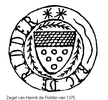zegel Henrik de Ridder